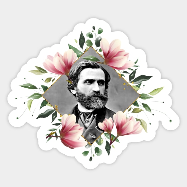 Giuseppe Verdi Sticker by TheMusicophile